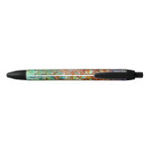 Regenboogdruppels Zwarte Inkt Pen (Achterkant)