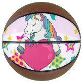 Regenboogeenheid met sterren basketbal (Voorkant)