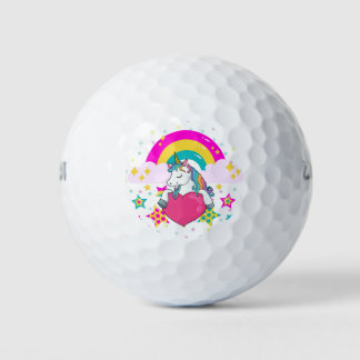 Regenboogeenheid met sterren golfballen
