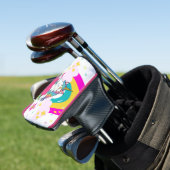Regenboogeenheid met sterren golfheadcover (Insitu)