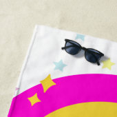 Regenboogeenheid met sterren strandlaken (In situ)