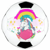 Regenboogeenheid met sterren voetbal (Voorkant)