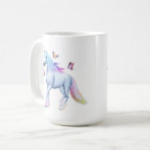 Regenboogeenhoorn Koffiemok (Voorkant links)