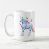 Regenboogeenhoorn Koffiemok (Links)