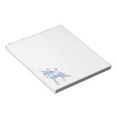 Regenboogeenhoorn Notitieblok (Schuin)