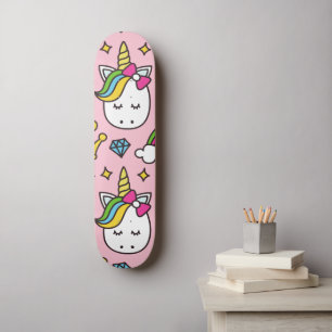 Regenboogeenhoorn Persoonlijk Skateboard