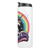 regenboogeenhoorn thermosbeker (Geroteerd rechts)