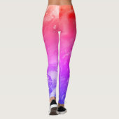 Regenboogeenhoornpaard Leggings (Achterkant)