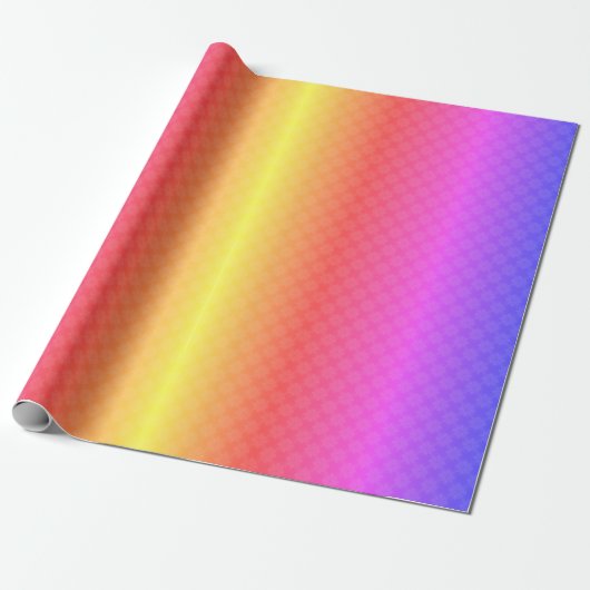 Regenboogeffect Cadeaupapier (Uitgerold)