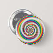 Regenboogeffect Ronde Button 5,7 Cm (Voorkant /achterkant)