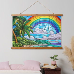 Regenboogeiland Hangend Wandkleed