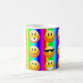 regenboogemoji koffiemok (Center)