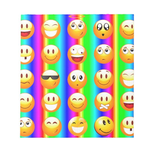 regenboogemoji notitieblok (Voorkant)