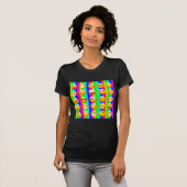 regenboogemoji t-shirt (Voorkant volledig)