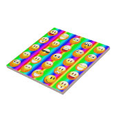 regenboogemoji tegeltje (Zijkant)