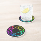 Regenboogendarm Onderzetter (Zijkant)