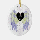 regenboogengel vleugels keramisch ornament (Rechts)