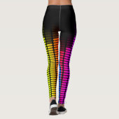 regenboogequalizer leggings (Achterkant)
