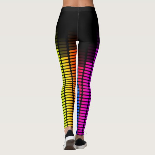 regenboogequalizer leggings (Achterkant)
