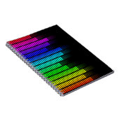 regenboogequalizer notitieboek (Rechterzijde)