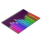 regenboogequalizer notitieboek (Linkerzijde)