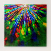 Regenboogexplosie Legpuzzel (Horizontaal)