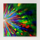 Regenboogexplosie Legpuzzel (Verticaal)