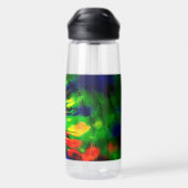 Regenboogexplosie Waterfles (Achterkant)