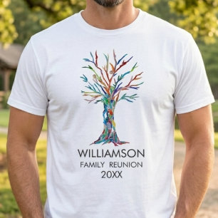 Regenboogfamilie voor gezinshereniging t-shirt