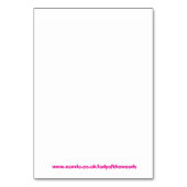 Regenboogfan Kaart (Achterkant)