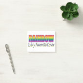 Regenboogfavoriete kleuren post-it® notes (Kantoor)
