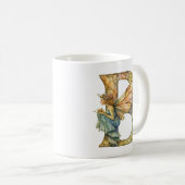 Regenboogfee Initiaal 'B'  Koffiemok (Voorkant rechts)