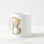 Regenboogfee Initiaal 'B'  Koffiemok (Voorkant links)