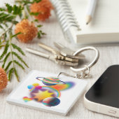 REGENBOOGFEEST SLEUTELHANGER (Voorkant Rechts)