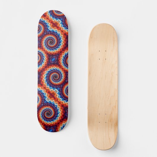 regenboogfelend persoonlijk skateboard (Voorkant)