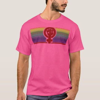 Regenboogfeminist T-shirt