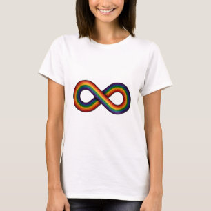 Regenboogfineiniteit T-shirt