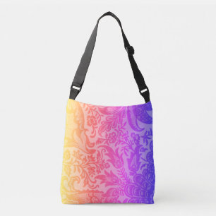  regenboogflessen botanisch crossbody tas