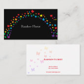 regenboogFlorist Visitekaartje (Voorkant / Achterkant)