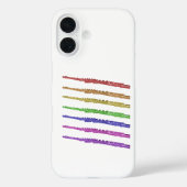 Regenboogfluiten kleurrijk Case-Mate iPhone case (Achterkant)