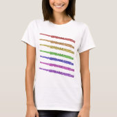 Regenboogfluiten T-shirt (Voorkant)