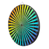 regenboogfocus dartbord (Voorkant Rechts)