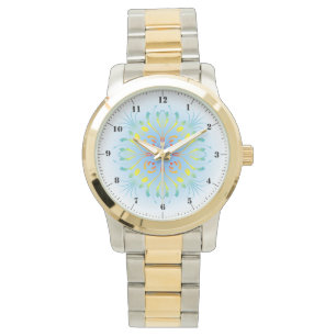 Regenboogfontein aanpasbare horloge