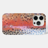 Regenboogforel Abstract huidpatroon Case-Mate iPhone Case (Achterkant (horizontaal))