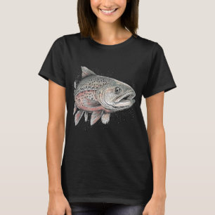 Regenboogforel Abstract T-shirt