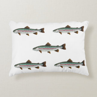 Regenboogforel Accent Kussen