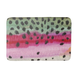 Regenboogforel Badmat