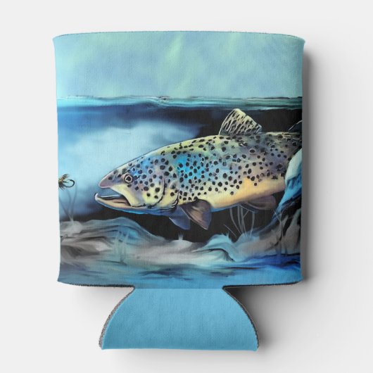 Regenboogforel Blikjeskoeler (Achterkant)