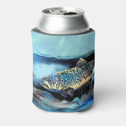 Regenboogforel Blikjeskoeler (Blikje Achterkant)