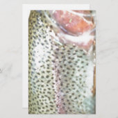 Regenboogforel Briefpapier (Voorkant / Achterkant)